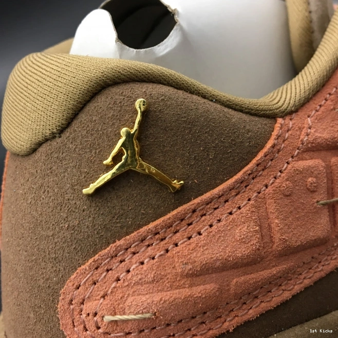1st Kicks Shoes Blush Canteen-Terra Stone Low AT3102-200 CLOT Air 13 x Jordan Sepia 0705
